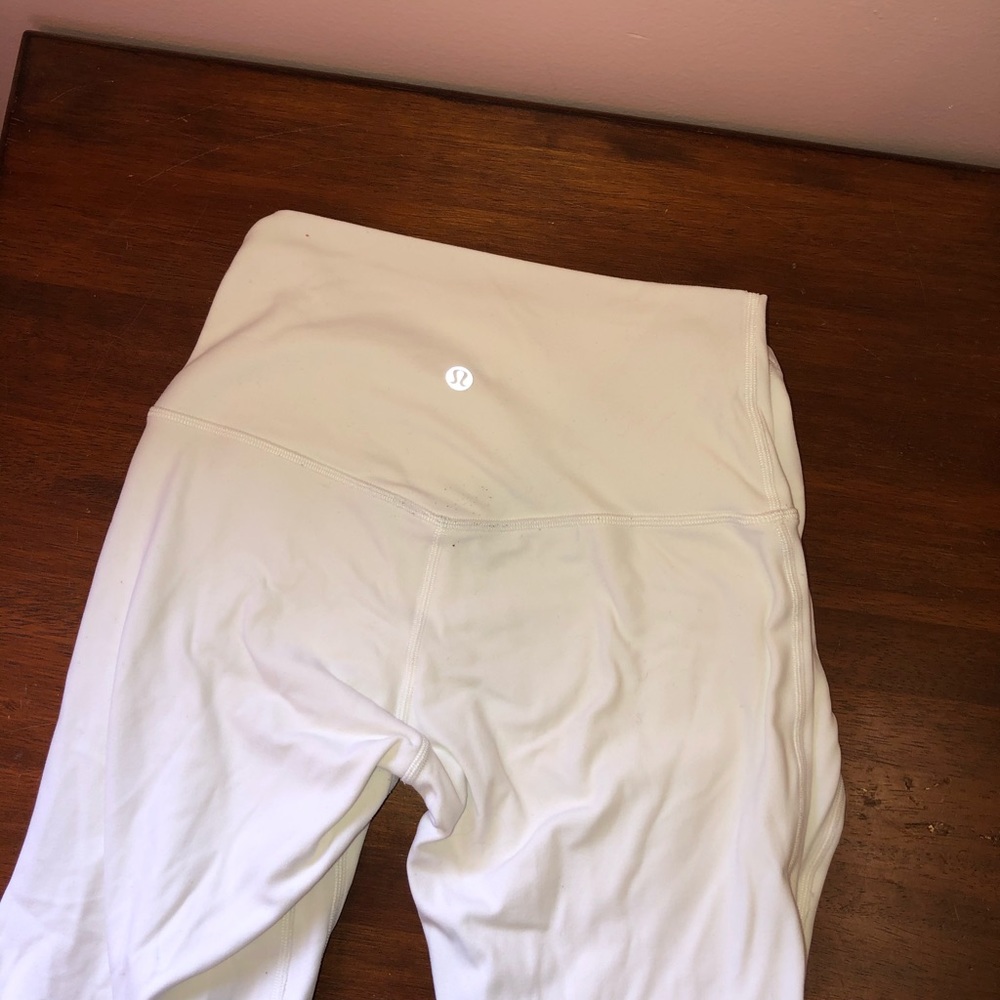 White lululemon aligns 7/8!!